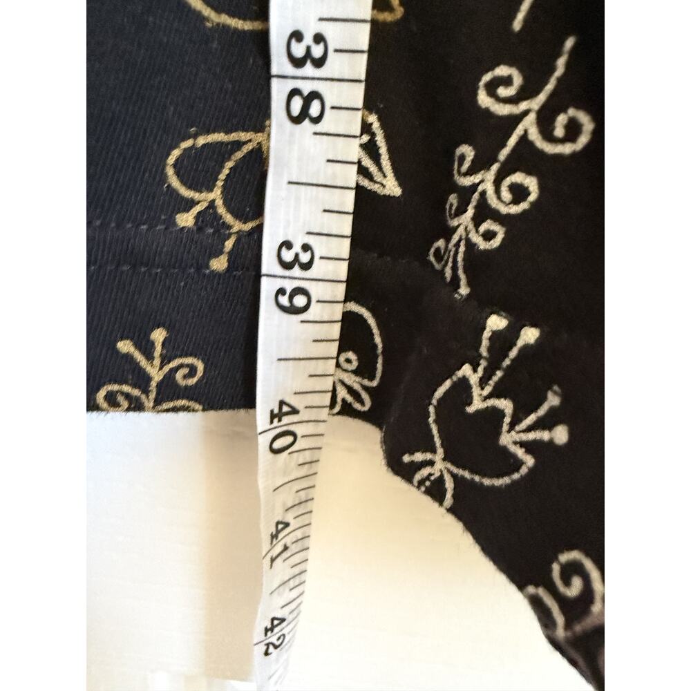 Effie's Heart Black Botanical Print Sleeveless Fit & Flare Pocket Dress - Picture 11 of 11
